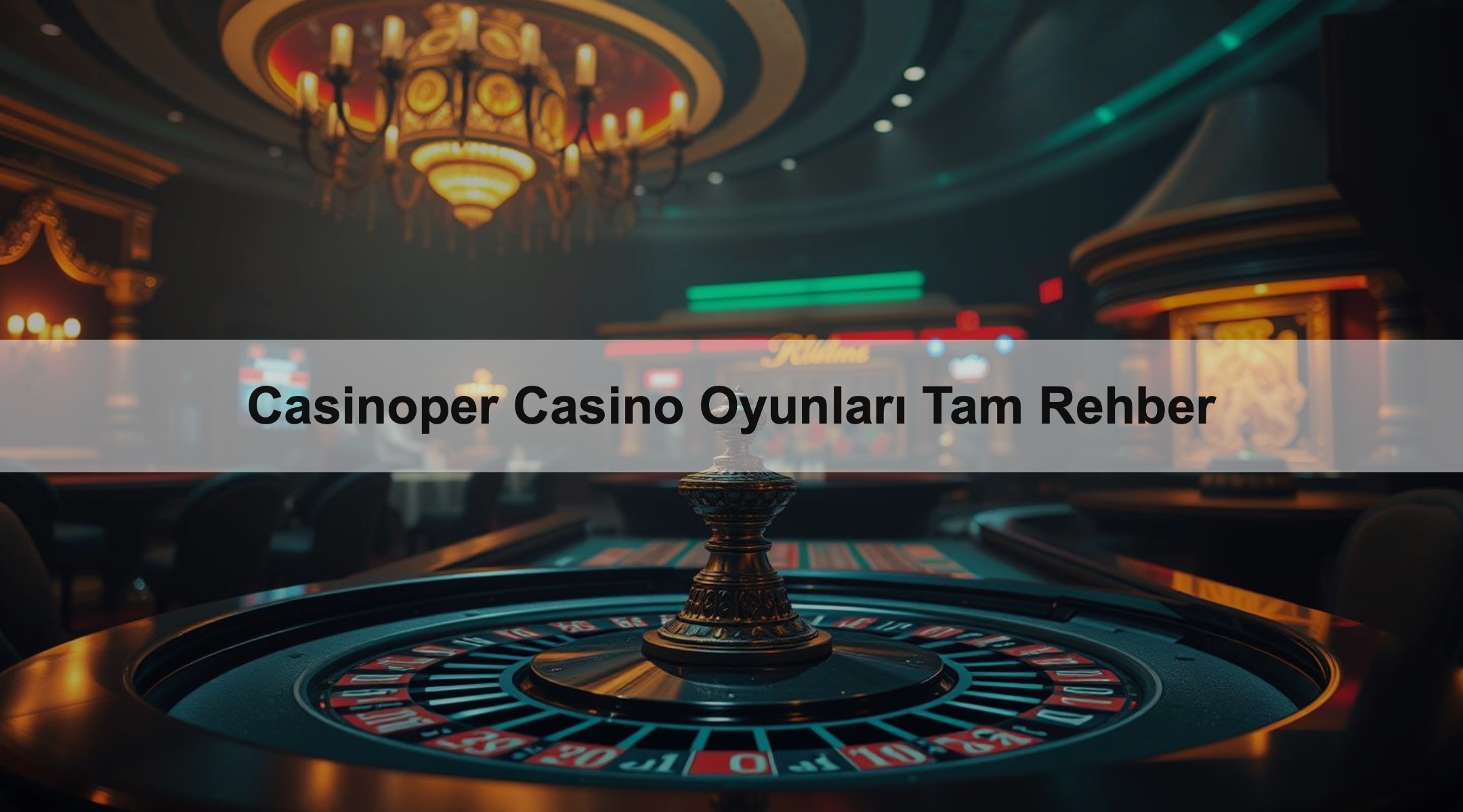 Casinoper Casino Oyunları Tam Rehber 1 Casinoper Casino Oyunları Tam Rehber